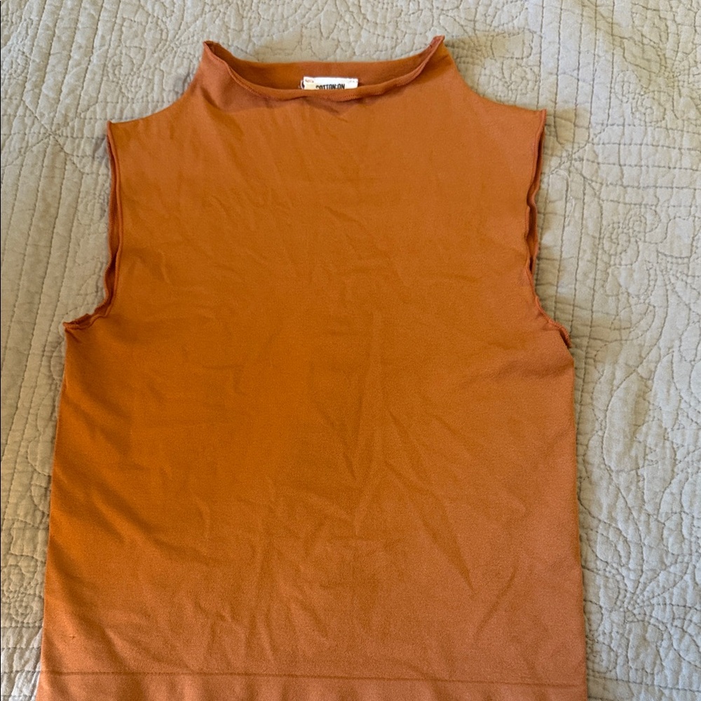 Cotton On Terracotta Tank Top
